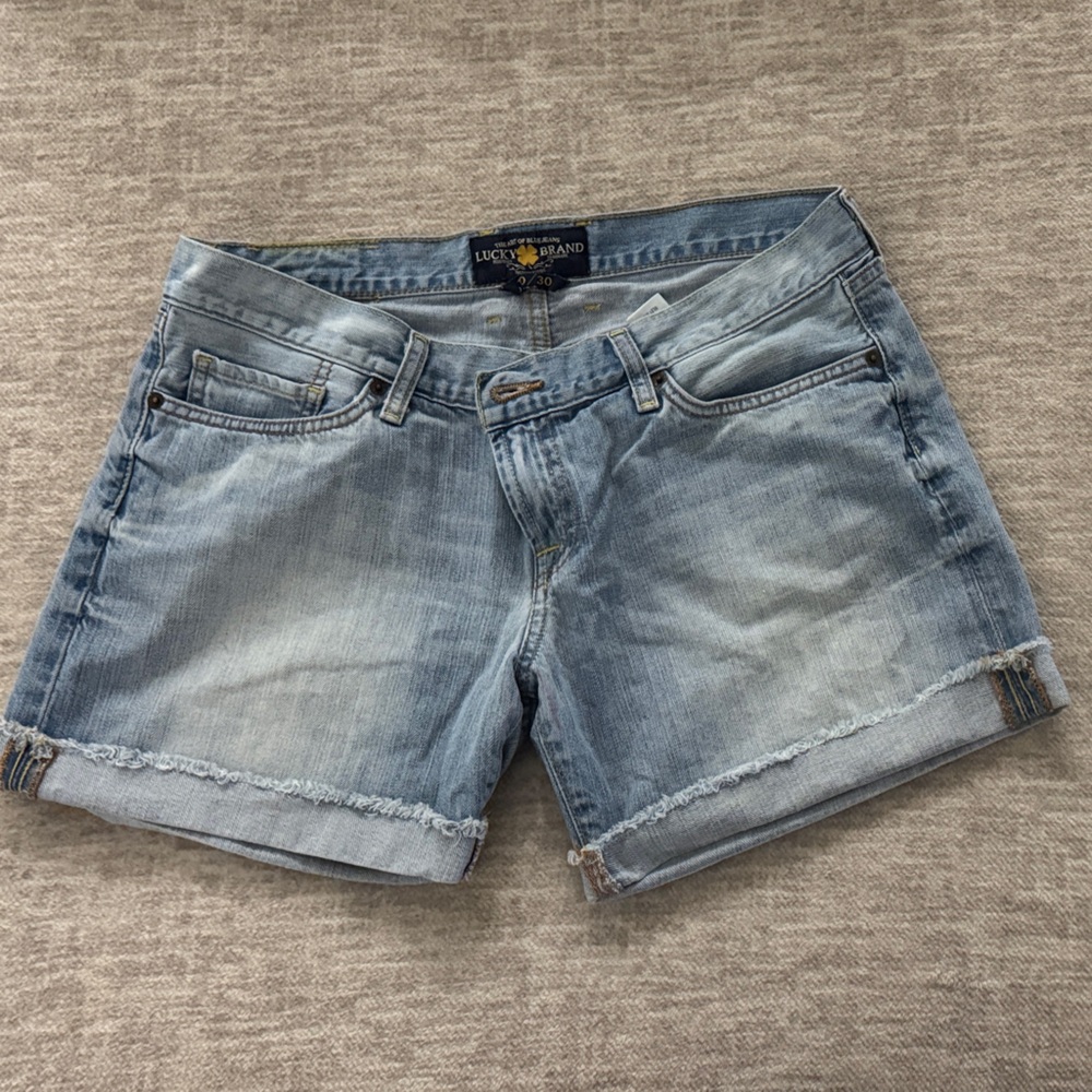 Lucky Brand Men's Light Blue Denim Shorts
